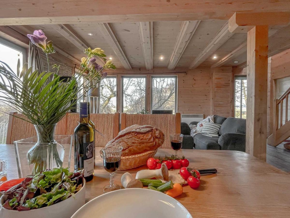 Traumhaff Kuestenchalets - Einzigartige Chalets An Der Ostsee. Ganz Aus Laerchenholz Mit Kamin Und Sauna Vogelsang-Warsin Extérieur photo