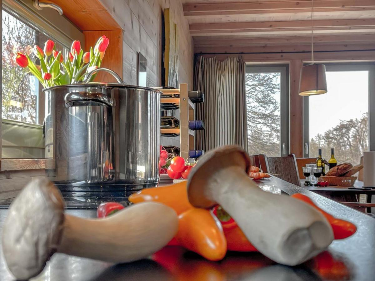 Traumhaff Kuestenchalets - Einzigartige Chalets An Der Ostsee. Ganz Aus Laerchenholz Mit Kamin Und Sauna Vogelsang-Warsin Extérieur photo